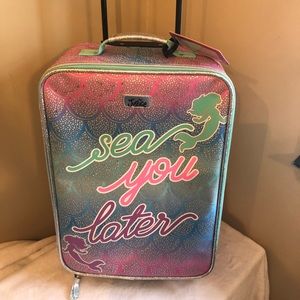 justice girls luggage